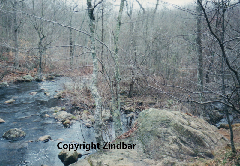 View of the Eight-Mile River, Devil's Hopyard, East Haddam, Connecticut